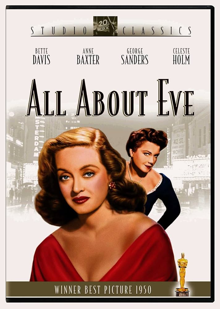 „All about Eve“ von Joseph Mankiewicz ist ein komödiantisches Drama über den Kampf zweier Theaterdiven und die Frage nach Konkurrenz und Älterwerden im Showbiz.