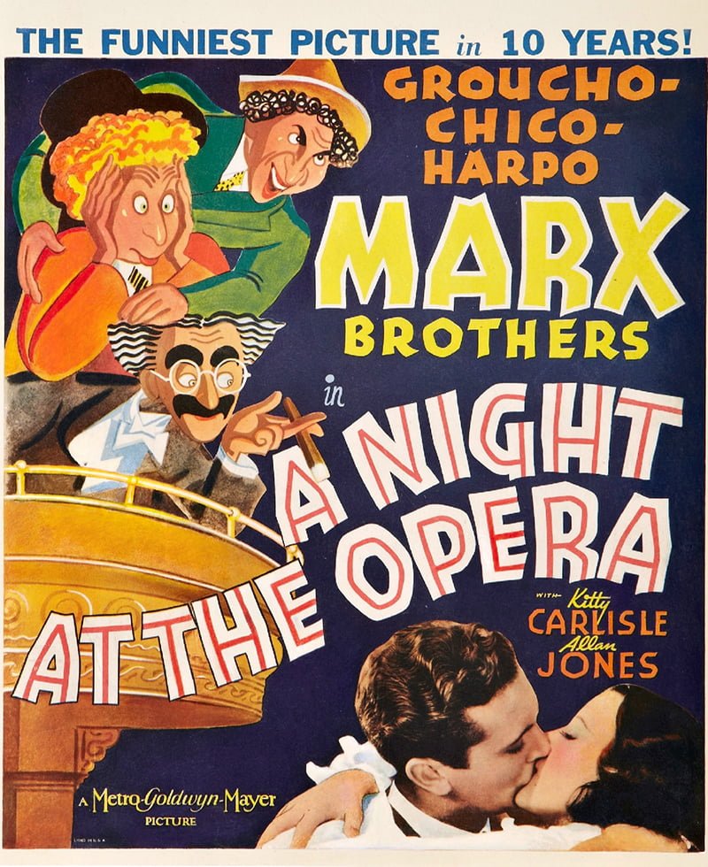 Der Filmkanon: „Skandal in der Oper“ (1935) von Sam Wood "Skandal in der Oper" ist der sechste Spielfilm der Leinwand-Anarchos und der erste nach der Abkehr der Marx Brothers von den Paramount Studios.