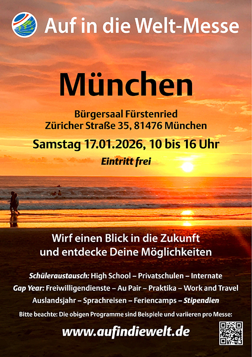 AUF IN DIE WELT-Messe am 17.01.2026