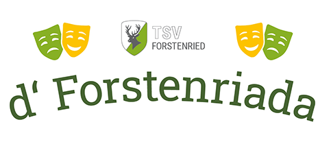 Logo der Theatergruppe d'Forstenriada, der Theaterabteilung des TSV Forstenried.