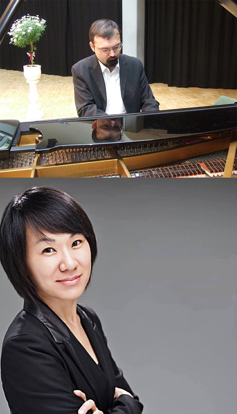 Dimitrij Romanov und Minyoung Roh Dimitrij Romanov: Benefizkonzert für Chancengleichheit mit Minyoung Roh - Zwei Pianist:innen, vier Hände, eine gemeinsame Überzeugung.