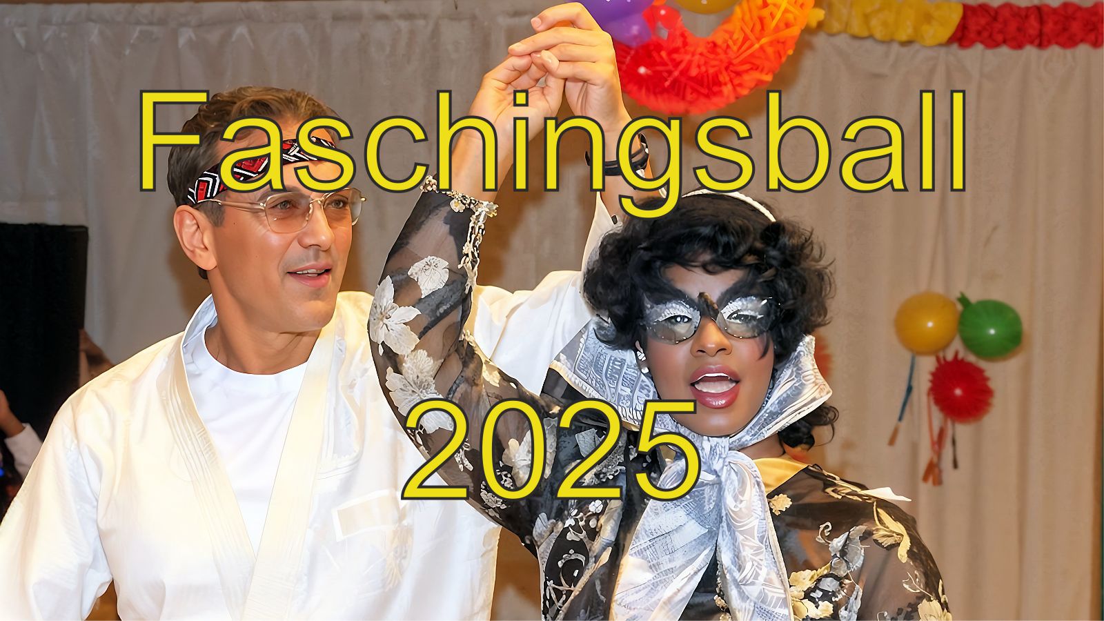 Die Tanzsportabteilung des TSV Forstenried lädt zusammen mit dem MTV zum Faschingsball 2025 in den Bürgersaal Fürstenried ein.